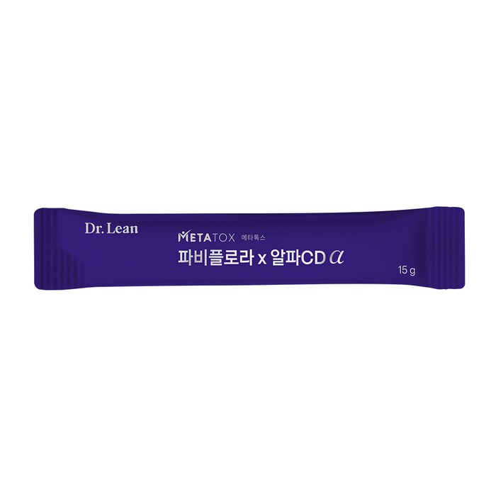 닥터린 파비플로라 x 알파CD 알파 14p, 210g 후기 분석 - 박스 내부 구성