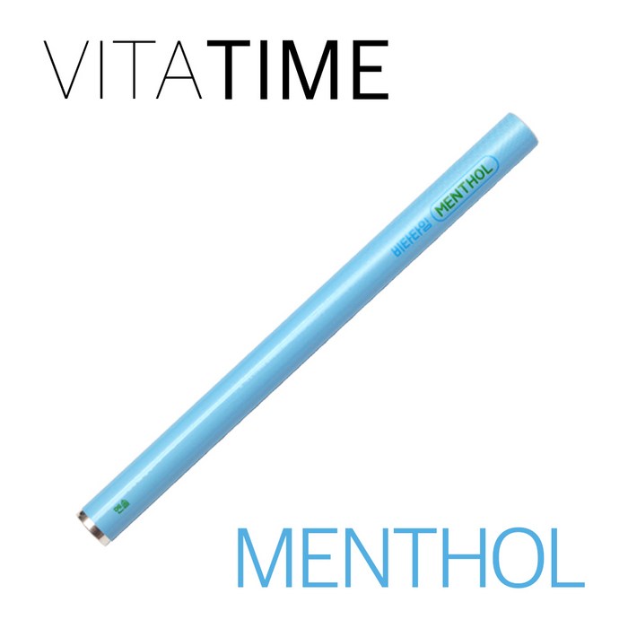 비타타임 비타민담배 비타스틱 금연용품 금연담배, 멘솔, 1개 대표 이미지 - 일회용 전자담배 추천