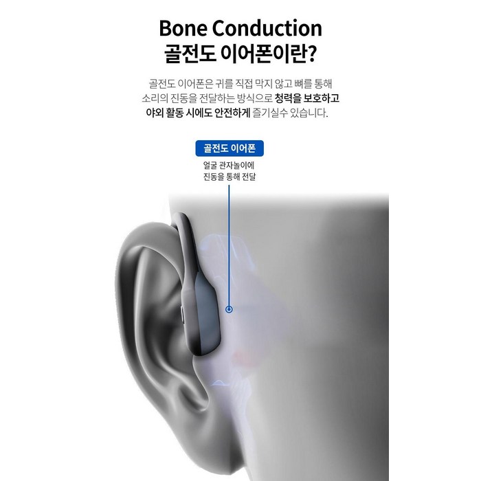 블라우풍트 Ai ENC 블루투스 IPX5방수 골전도 이어폰 후기 분석 - 방수 기능 강조