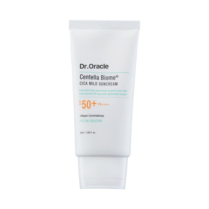 닥터오라클 센텔라바이옴 시카 마일드 선크림 SPF50+PA++++, 50ml, 1개