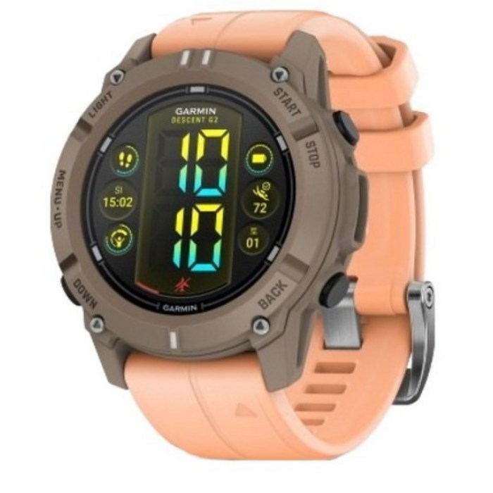 가민 디센트 G2 다이브 컴퓨터 GPS 스마트워치, 팔로마, 30.4mm, GPS + 블루투스 - 가민 워치