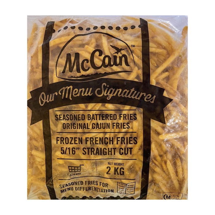 맥케인 케이준감자(시즌드베터드후라이스) 2kg, 1개 - 감튀 모임