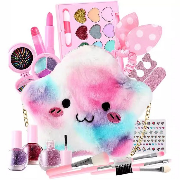 Kids Beauty Professional Elsin Makeup Box Cosmetics Makeup Play Set
