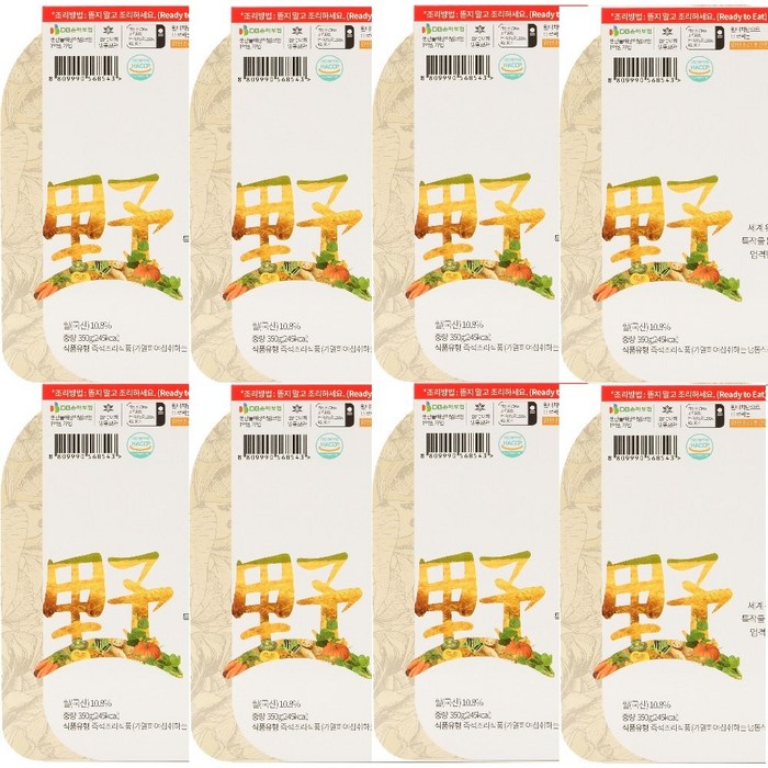 죽선가 건강한 약선죽 영양죽 세트, 350g, 8개, 야심죽(연자)더블 - 후덕죽