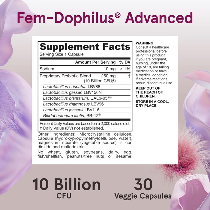 Jarrow Formulas 자로우 펨 도피러스 어드밴스드 유산균 100억 CFU 30캡슐 (상온보관용), 1개 후기 분석 - 캡슐 제형 및 크기 확인