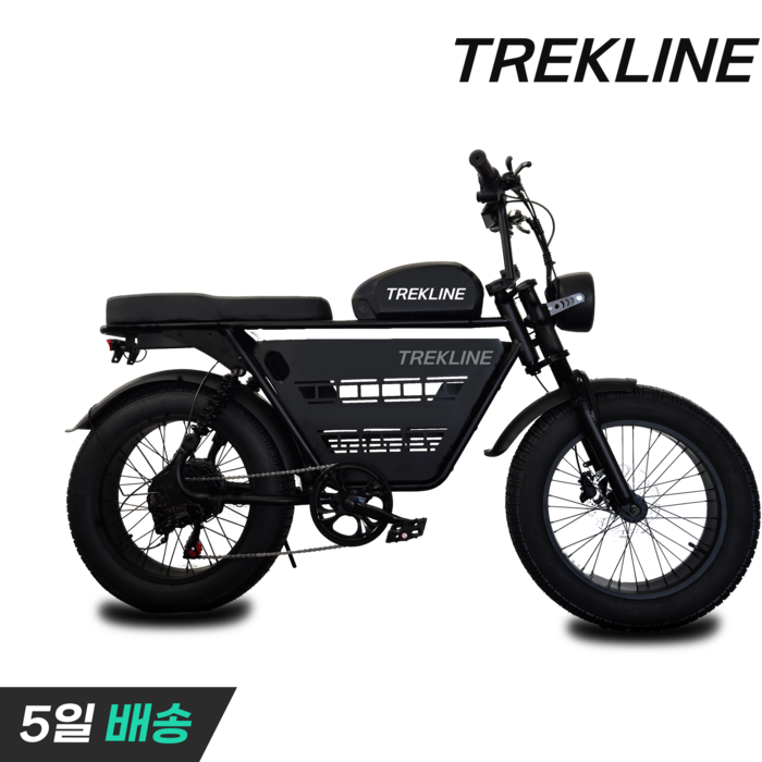 트랙라인 자토바이 전기 팻바이크 MTB 전기자전거 출퇴근용 배달용, 스틸, Y1 표준 - 자토바이