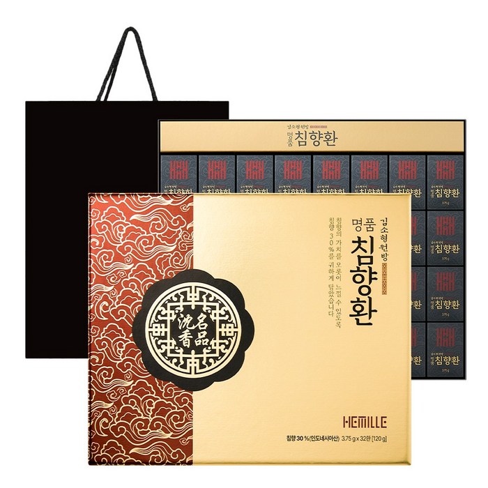 헤밀레 김소형 원방 침향환 함량 30% 32p, 120g, 1박스