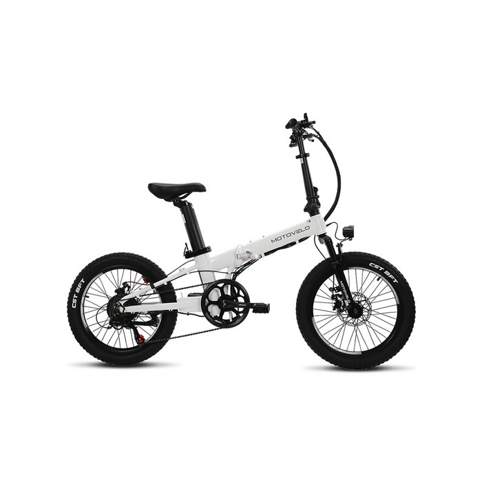 모토벨로 TX8 프로2 엣지 전기자전거 350W 36V 자토바이 접이식, 화이트, 알루미늄 - 자토바이