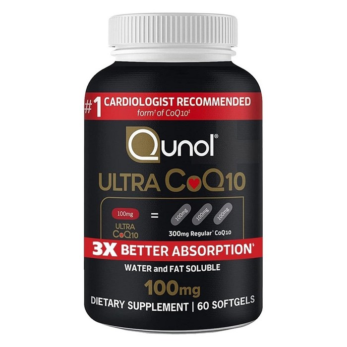퀴놀 울트라 코엔자임큐텐 100mg 소프트젤, 1개, 60정