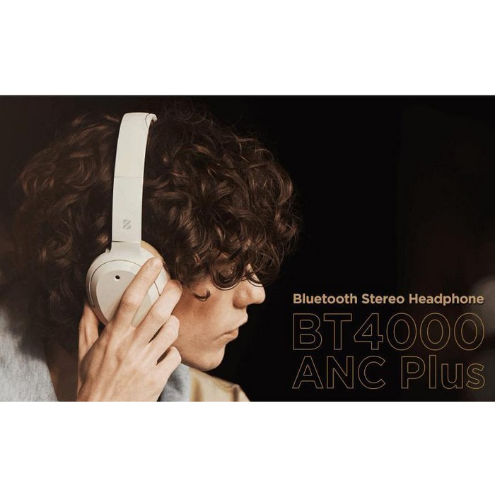 브리츠 블루투스 스테레오 헤드폰 BT4000 ANC Plus 블랙 후기 분석 - 전용 앱 컨트롤 화면