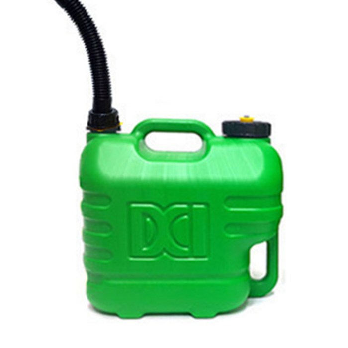 기름통 말통 석유통 그린 녹색 10리터, 1개, 그린기름통 10L - 석유통