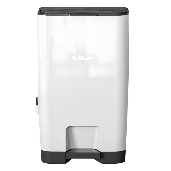 Easy Can Pay-As-You-Go Bag Compatible Two-Tone Diaper Trash Can + Refill Roll 280 Set