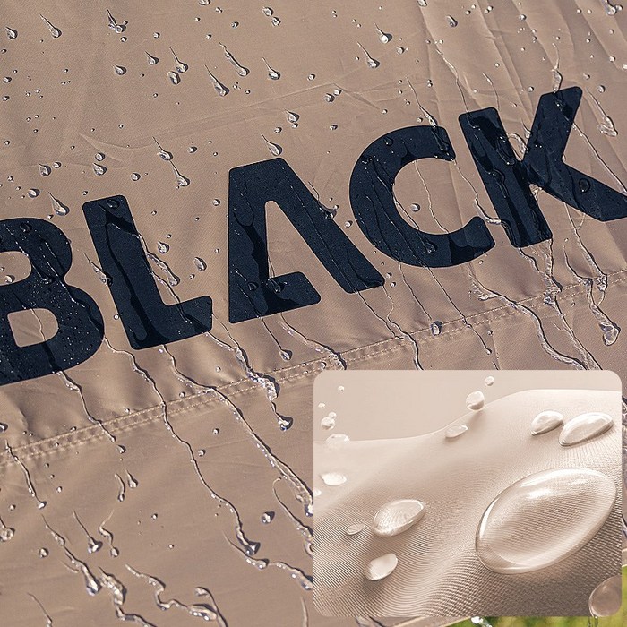 BLACKDOG 레이슈어 2.1 베이스 투도어 투윈도우 자동 텐트 CBD2550WS016, 라테 브라운 후기 분석 - 내부 실버코팅 차광 효과