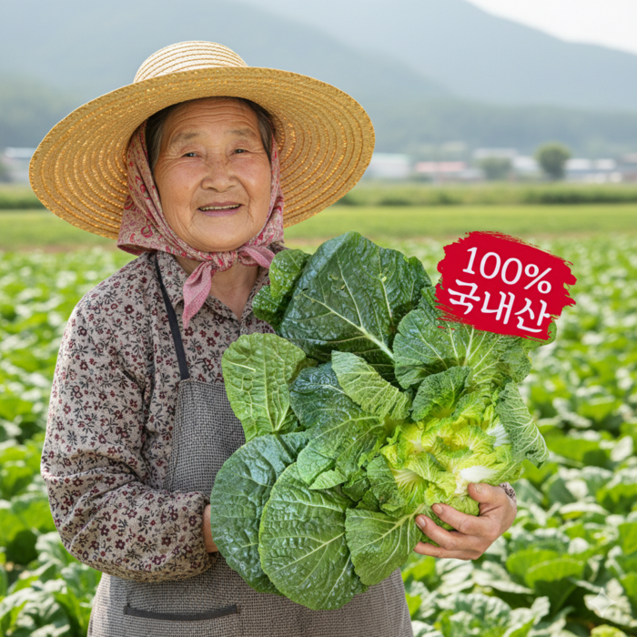 [국내산100%} 봄동비빔밥이 생각나는 당일수확신선 봄동, 1개, 5kg 대표 이미지 - 봄동 추천