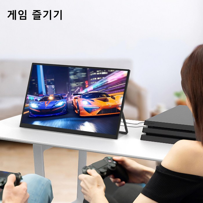 ZEUSLAP 제우스랩 18.5inch 100hz IPS 휴대용 모니터 DEX 모니터 초경량 초슬림 휴대 포터블 모니터 Z18S, 46.99cm 후기 분석 - 색감 표현력