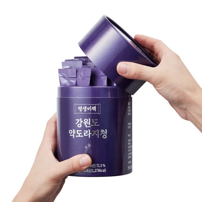 평생비책 강원도 약도라지청 100% 약도라지 무설탕, 1세트 후기 분석 - 원재료 증명