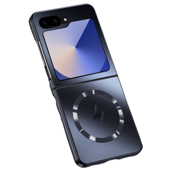 럭스폰 갤럭시 플립전용 강력 맥세이프 티타늄 전기도금 명품 케이스 - 맥세이프 케이스