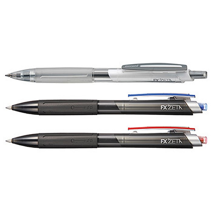 모나미 에프엑스 제타 볼펜 FX ZETA 0.7mm, 흑색, 12개 - 필기감 좋은 볼펜