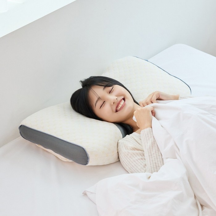 슬립포어 목편한 잠 잘오는 경추 수면 베개 2p, 화이트 후기 분석 - 경추 지지 구조 상세