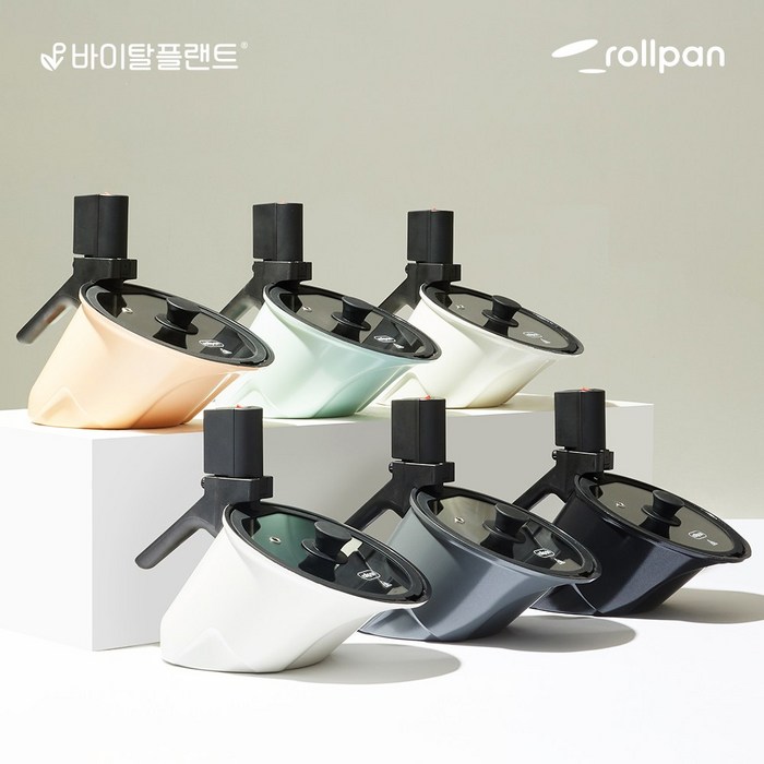 바이탈 플랜트 인덕션 뉴오리지널 롤팬 민트, 25cm 후기 분석 - 위생적으로 완벽 분리되는 회전 구동 파츠 세척 모습