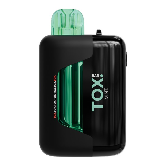 네스티 톡스바 25K 대용량 일회용 전자담배 TOX BAR 25000 퍼프 무니코틴 전자담배, 민트, 1개 대표 이미지 - 일회용 전자담배 추천