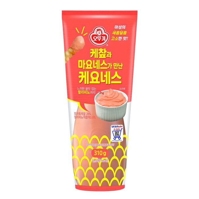 오뚜기 케요네스, 310g, 1개 - 감자튀김 소스