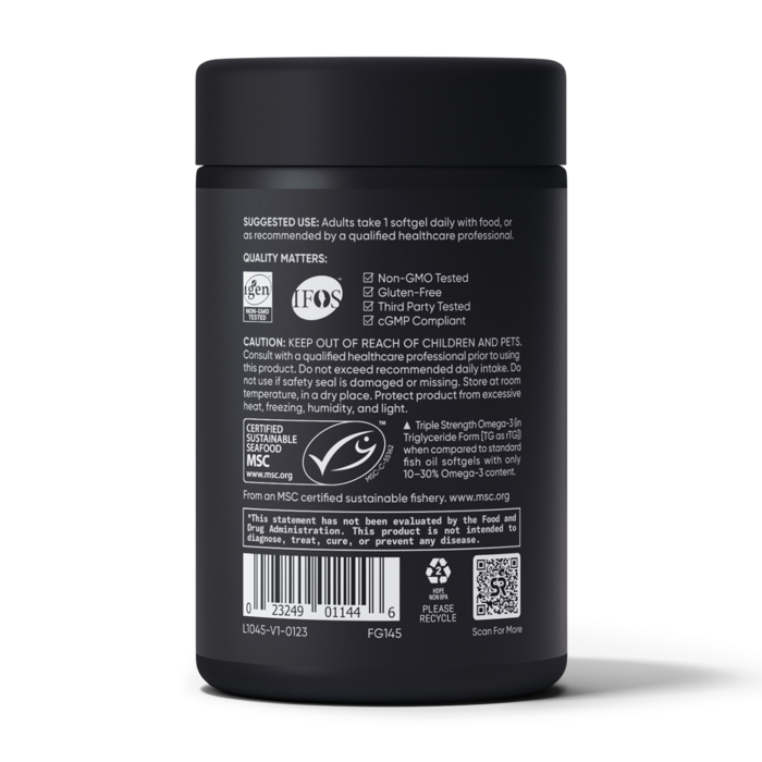 스포츠리서치 야생포획 알래스카산 명태 1040mg 오메가-3 피쉬 오일 트리플 스트렝스 소프트젤, 90정 후기 분석 - 성분표 및 영양 정보