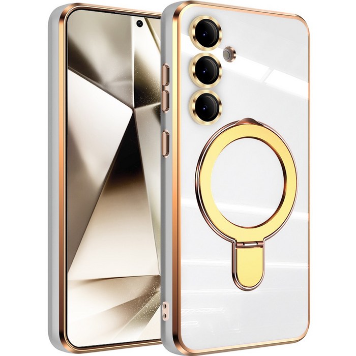 갤럭시s25 s24 맥세이프 호환 휴대폰핑거링 거치대 케이스 - 맥세이프 케이스