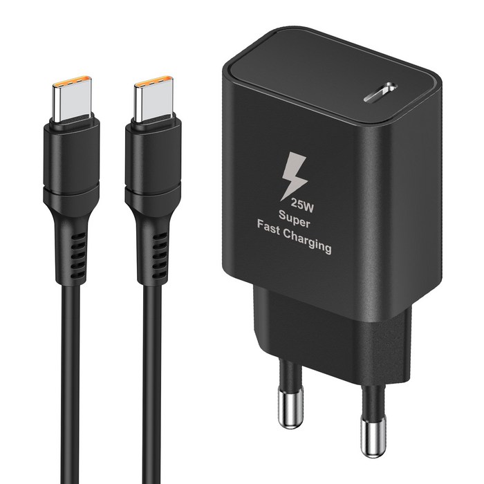 YINTO c Type Fast Charger 25W PD3.0 PPS+C TO C 1.5M 100w Cable Set