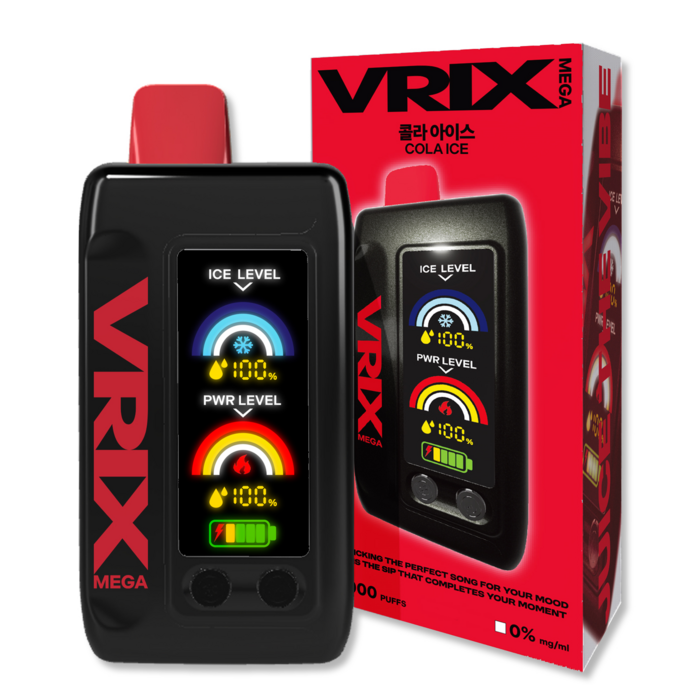 브릭스바 메가 대용량 50000 일회용 전자담배, 콜라아이스, 1개 대표 이미지 - 일회용 전자담배 추천