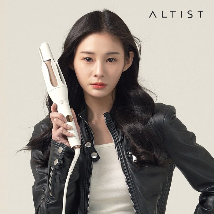 알티스트 매직웨이브 오토컬링 아이론 후기 분석 - 편리한 조작 버튼