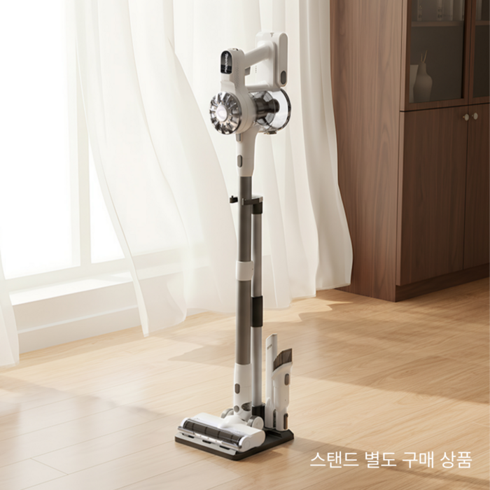 최신형 틴도우 차이슨 무선 청소기 BLDC 흡입력 좋은 진공청소기 +물걸레 기트+다양한 구성품, 화이트 후기 분석 - 먼지통 비우기