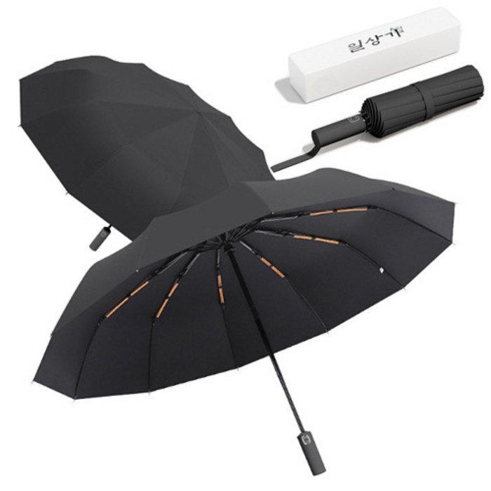 Daily 24K Wind Resistant Premium (Upgraded) UV Protection Durable Double Layer 3-Tier Automatic Umbrella