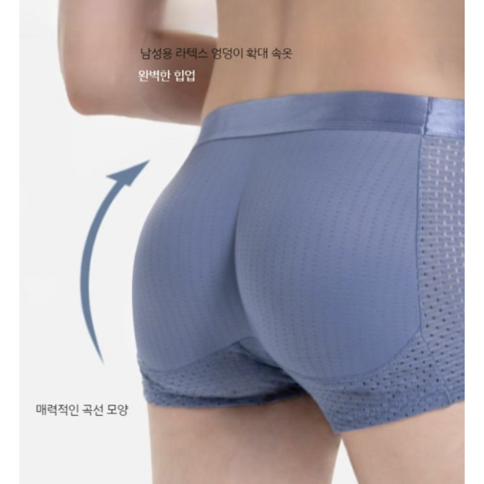 dbigters 남자힙업팬티 남성거들 쿨 매쉬 보정속옷 엉덩이뽕팬티 대표 이미지 - 엉뽕 팬티 추천