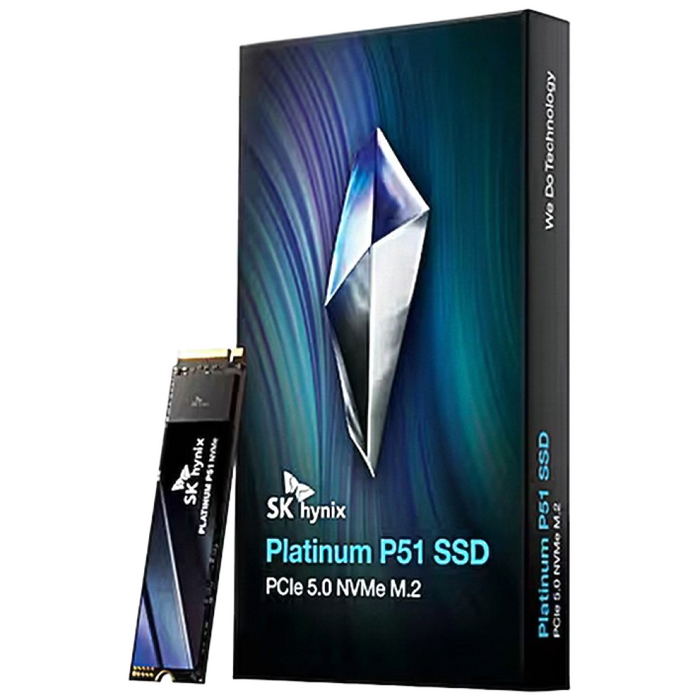 SK하이닉스 Platinum P51 M.2 NVMe SSD GEN5 TLC DRAM, PCIe 5.0, 2TB 대표 이미지 - 하이닉스 SSD 추천