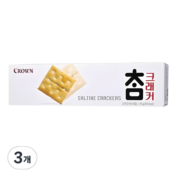 참크래커, 56g, 3개