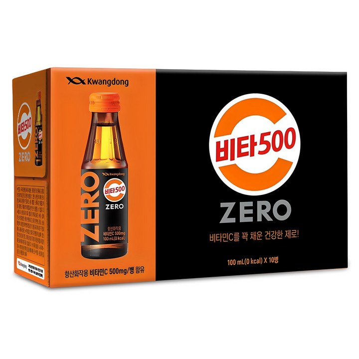 비타500 제로, 100ml, 10개