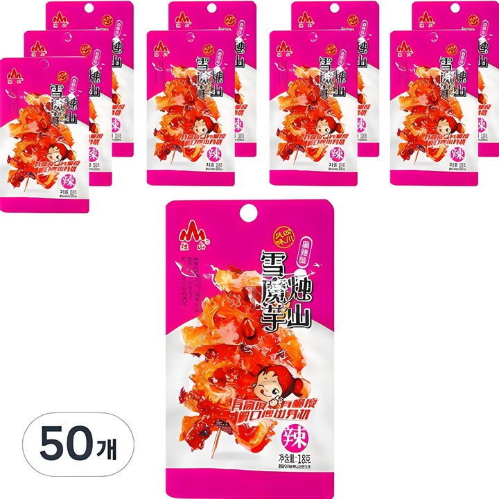 주샨 마라곤약, 18g, 50개
