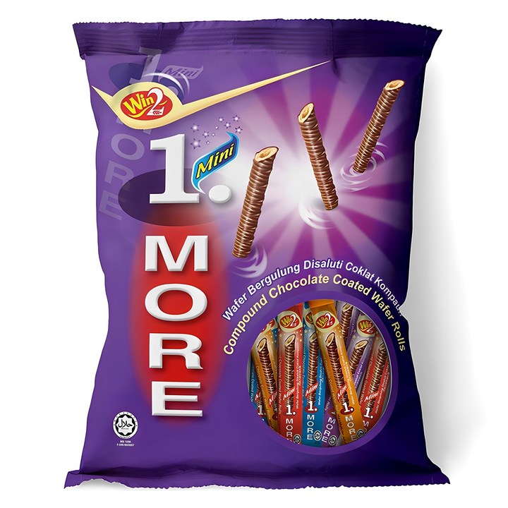 윈윈푸드 원모어 초코 웨이퍼롤, 300g, 1개