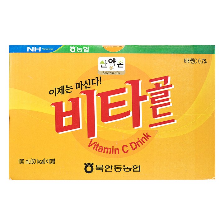 산약촌_비타골드, 10병, 100ml
