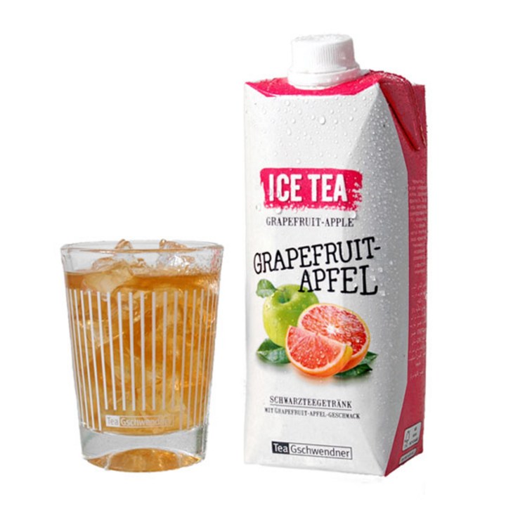 [티게슈아이스티] 자몽 애플 아이스티, 500ml, 1개