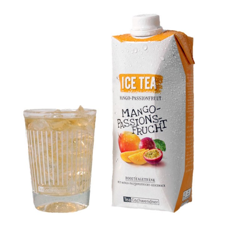 [티게슈아이스티] 망고 패션푸르츠 아이스티, 500ml, 12개