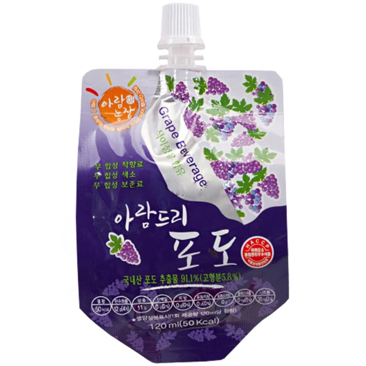 아람농장 아람드리 음료, 1개, 120ml