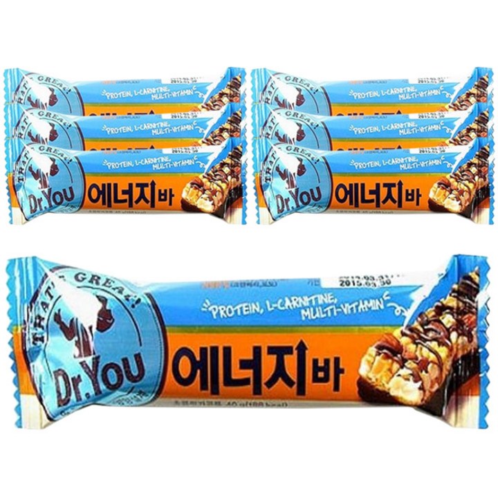 닥터유 에너지바, 40g, 7개