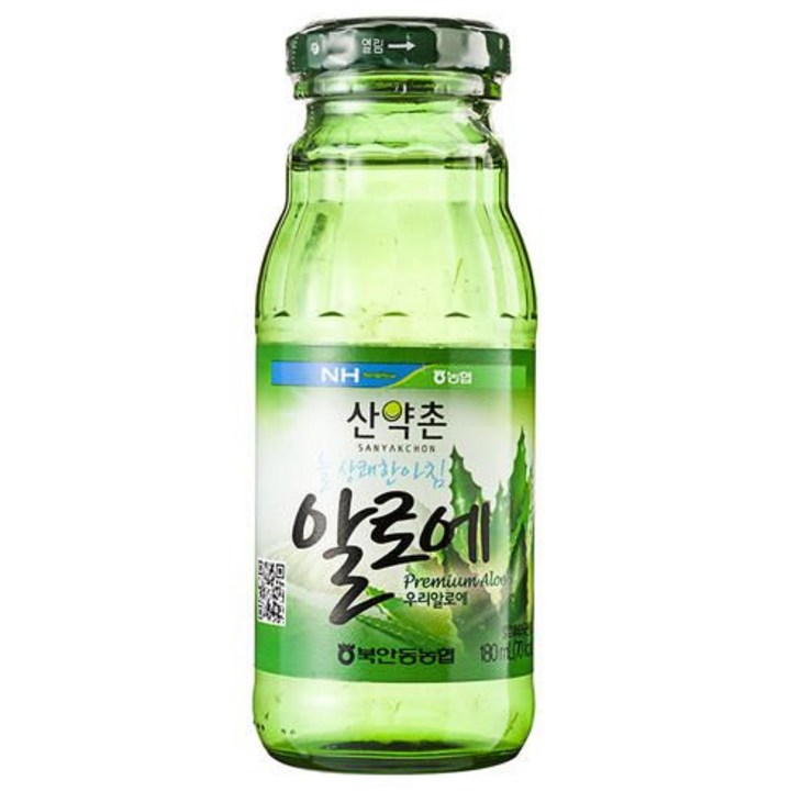 [산약촌] 병 음료, 180ml, 3개
