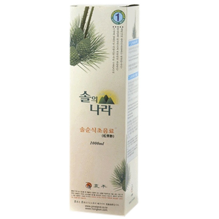 농본 솔의나라 솔순식초, 1L, 1개