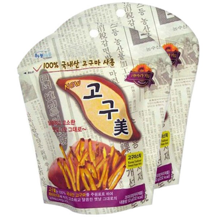 새롬식품 하늘처럼 고구미, 2개, 53g