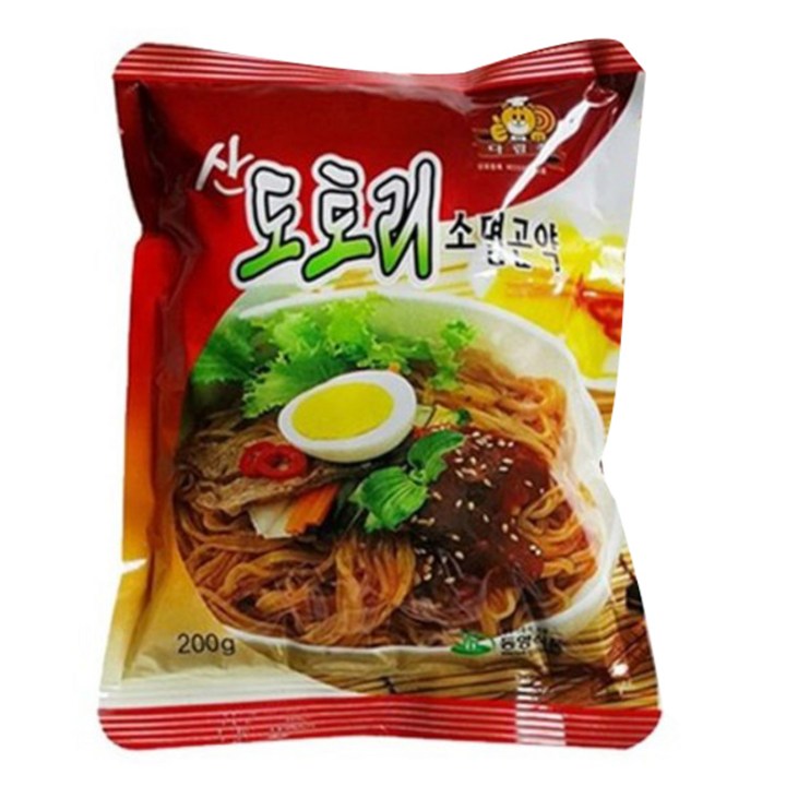 다람쥐 산도토리소면곤약, 200g, 1개