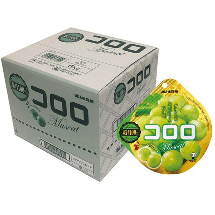 코로로 머스캣맛 젤리 6개입, 240g, 6세트