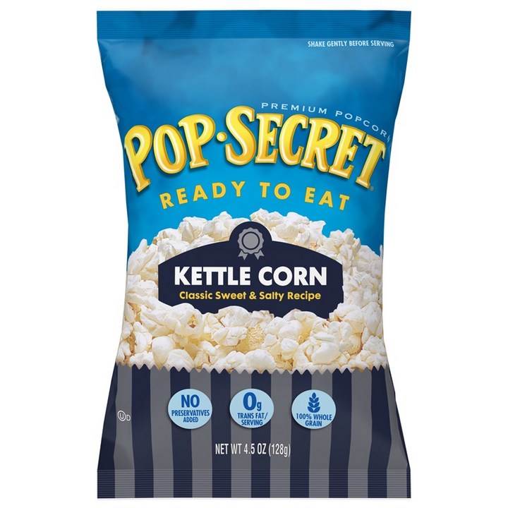 팝시크릿 프리미엄 팝콘 레디 투 잇 케틀 콘, 128g, 1개